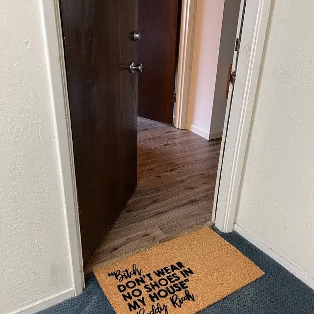 Bitch Doormat Roddy Ricch Doormat Funny Door Mat New Etsy