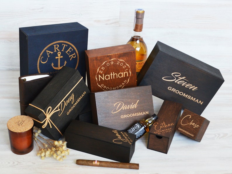 company logo boxes