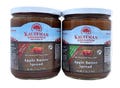 Kauffman Orchards Apple Butter Variety Pack, Original & No Sugar Added, 17 oz Jars