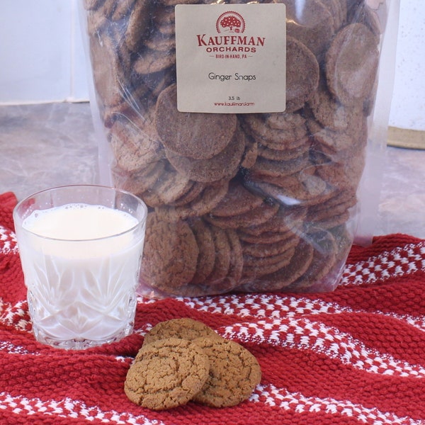 Kauffman Orchards Ginger Snap Cookies