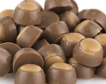 Kauffman Orchards Mini Milk Chocolate Peanut Butter Buckeyes Candy