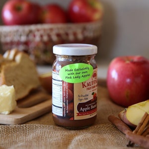 Crema de manzana para untar de Kauffman Orchards, elaborada con manzanas Pink Lady. imagen 2