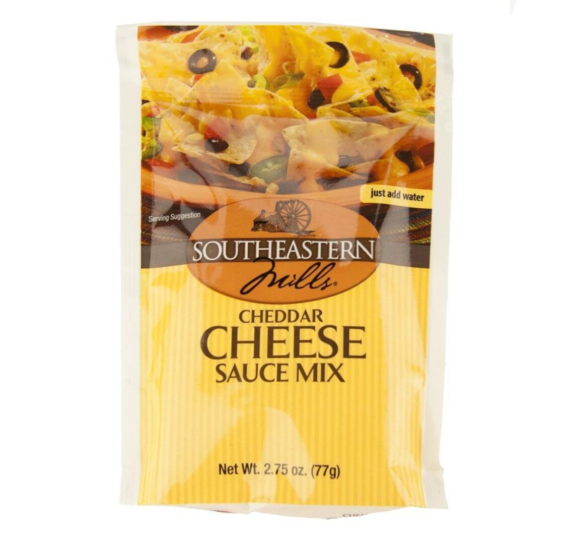 Southeastern Mills Cheddar Cheese Sauce Mix 2.75 Oz. Paquete Etsy