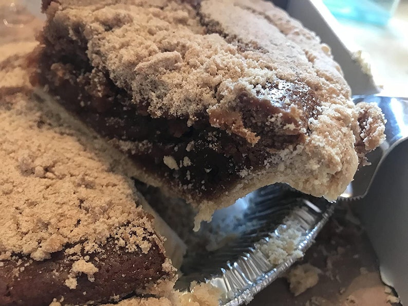 Birdinhand Bake Shop Homemade Wetbottom Shoofly Pie, Favorite Amish