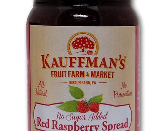 Kauffman Orchards Seedless Red Raspberry Jam