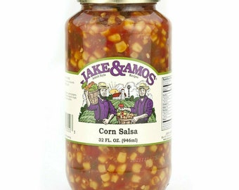 Jake & Amos Corn Salsa, 32 Oz. Jar