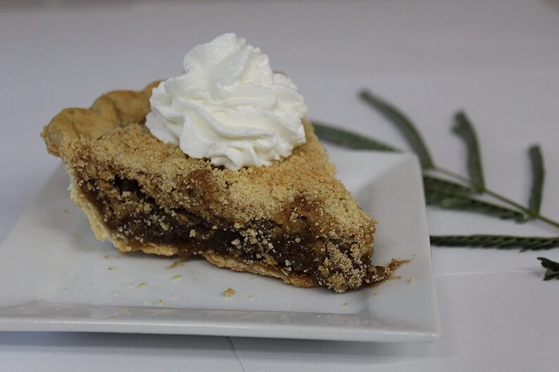 Birdinhand Bake Shop Homemade Wetbottom Shoofly Pie, Favorite Amish