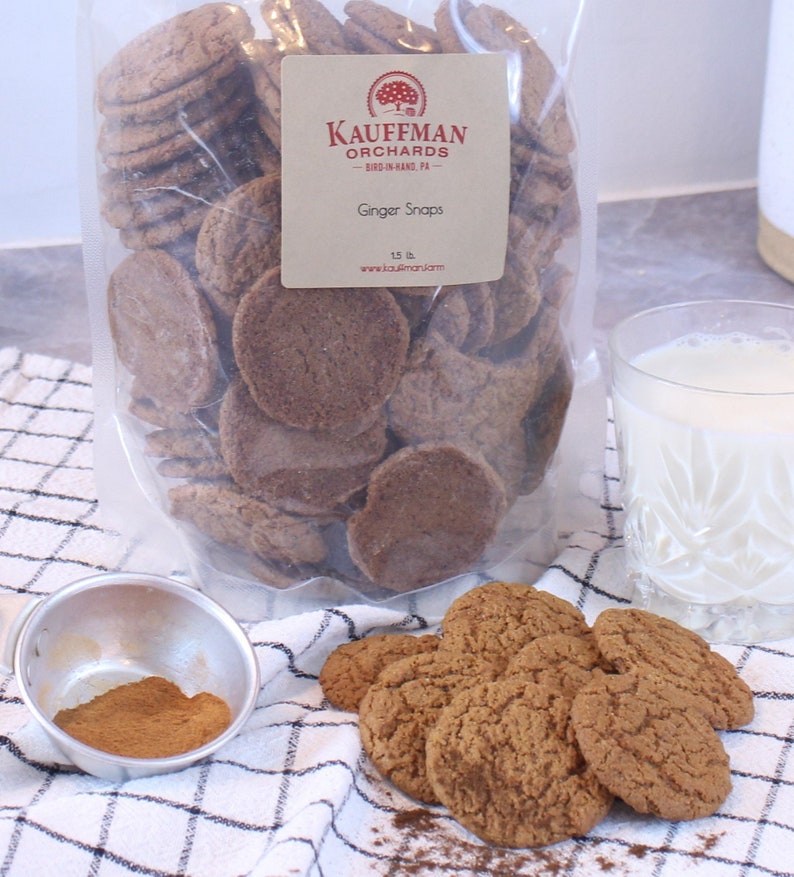 Kauffman Orchards Ginger Snap Cookies Etsy