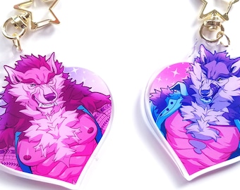 Werewolf Boyfriend Keychain