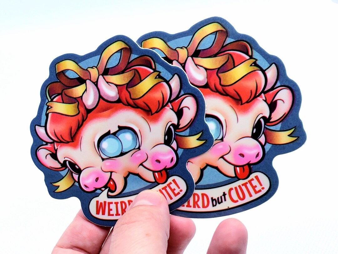 Weird But Cute Vinyl Sticker Etsy weird-but-cute-vinyl-sticker-etsy