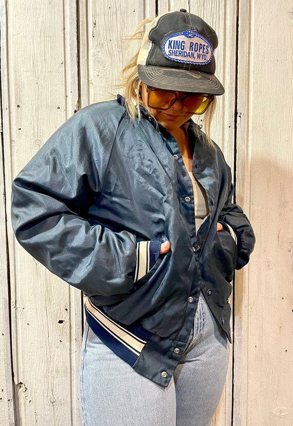 Blue jacket vintage Gem