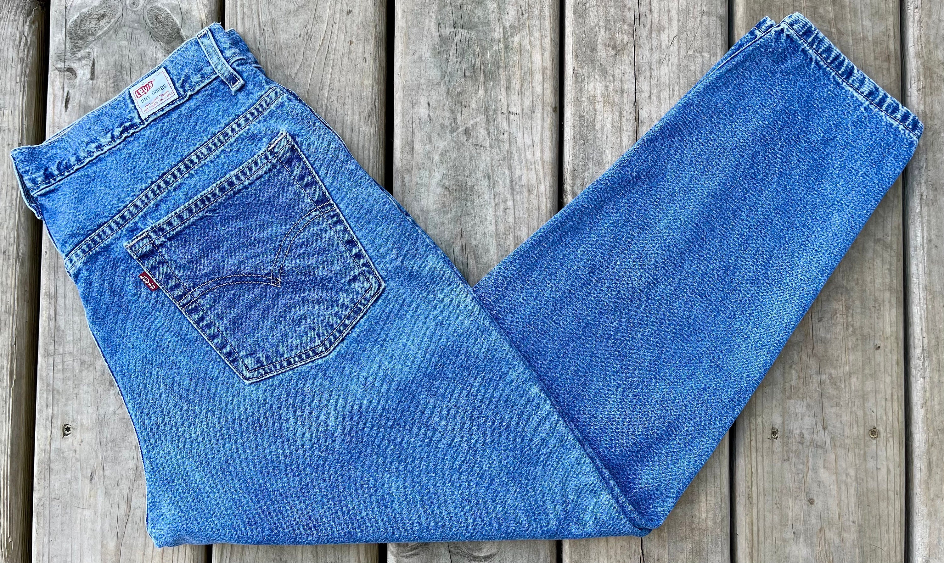 Levis Dry Goods Pedal Pusher Jeans - Etsy