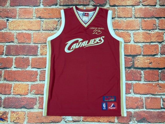 Lebron James Cleveland Cavaliers MEDIUM Youth Champion NBA Jersey Trikot  B209