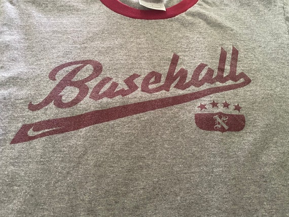 Vintage Nike Baseball Ringer T Shirt (Large) - image 3