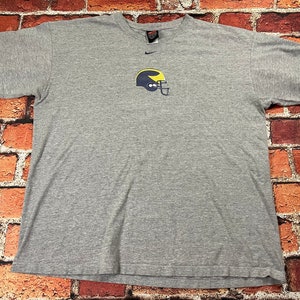 Vintage Nike Michigan Wolverines Football T Shirt (Extra Large)