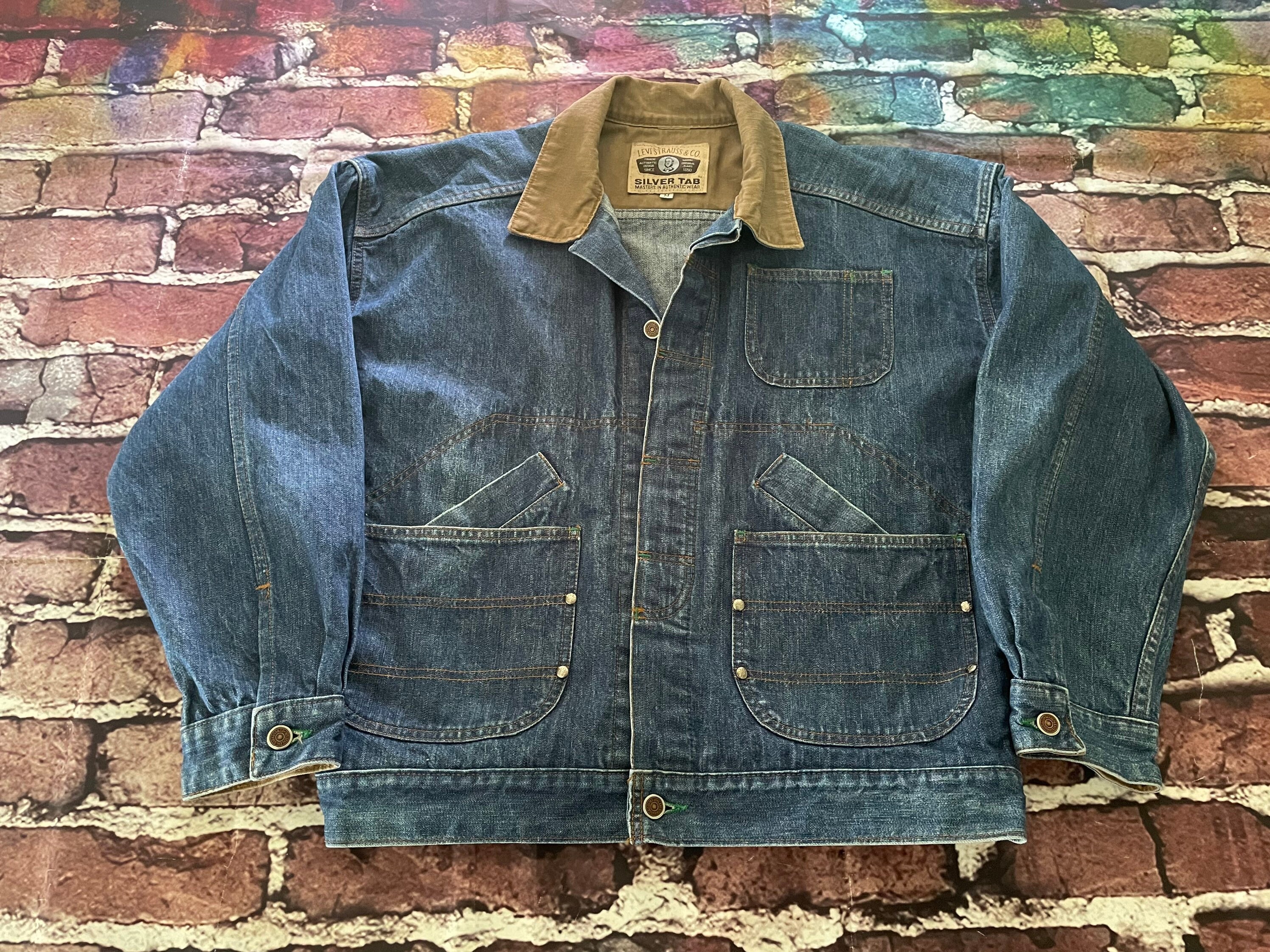 90s Levis Silvertab - Etsy