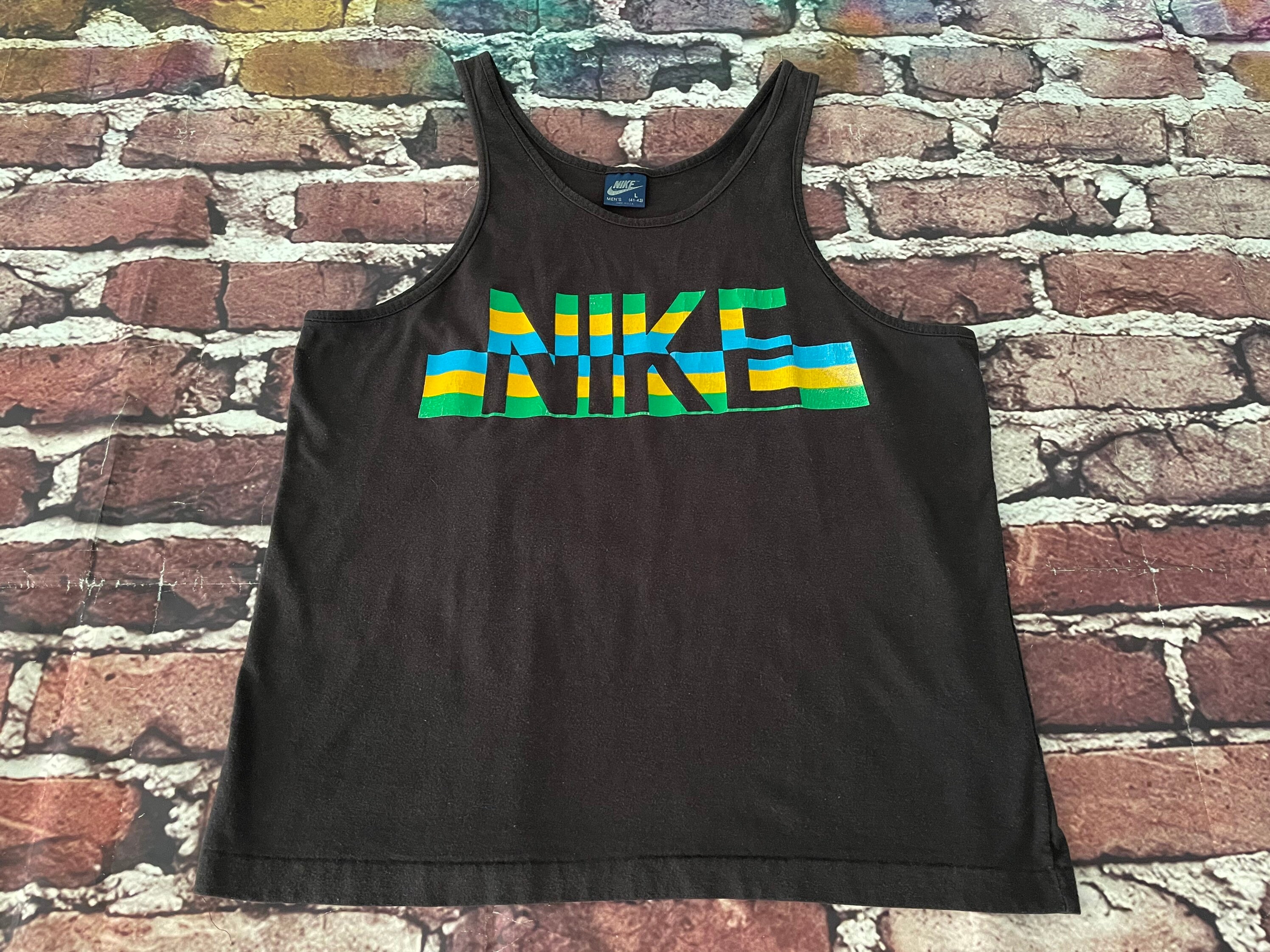 vintage nike tank top mens