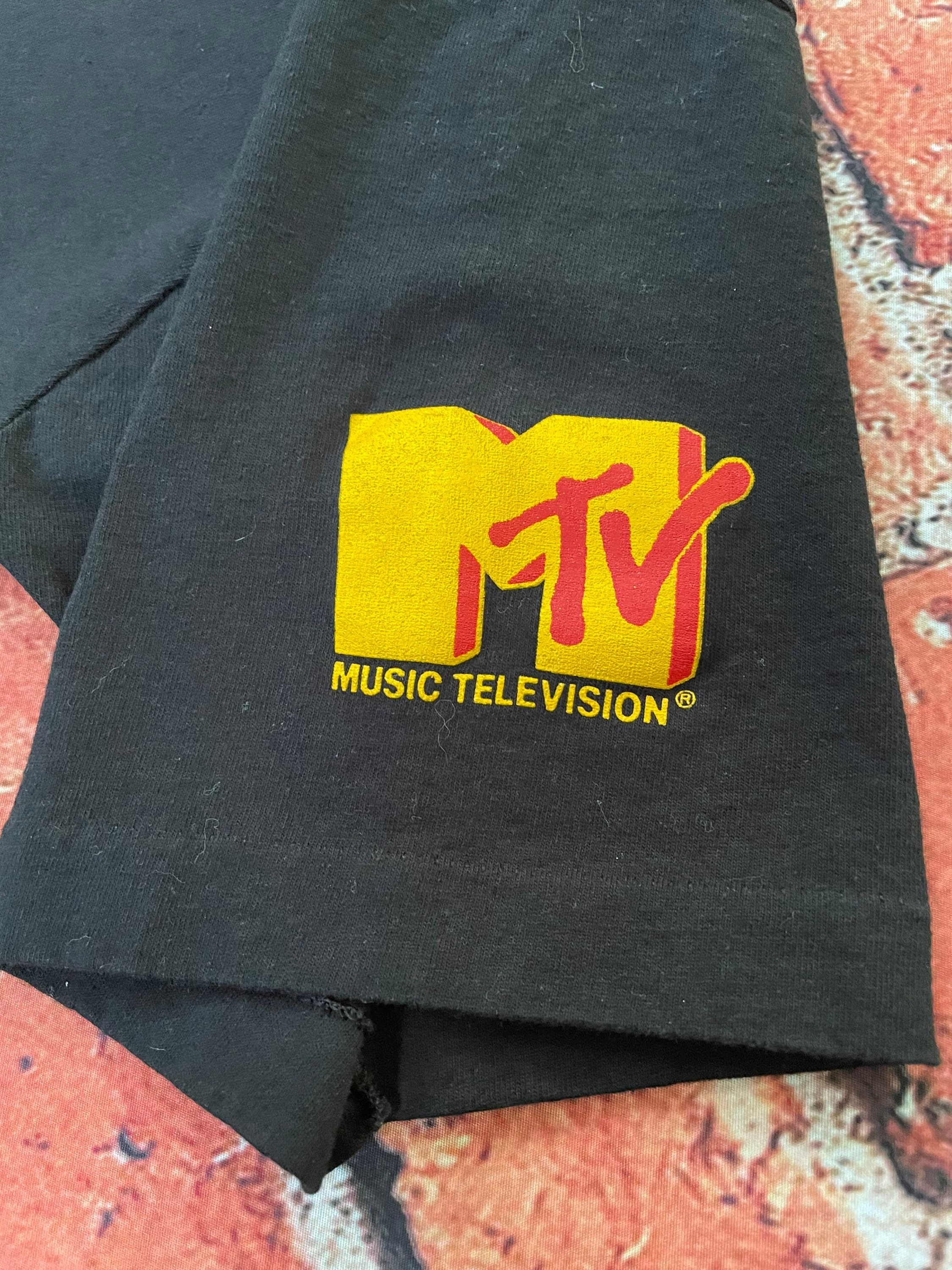 Vtg 1991 MTV Headbangers Ball T-shirt Black L/XL 90s Heavy Metal Band TV  Show Giant Tag -  Norway