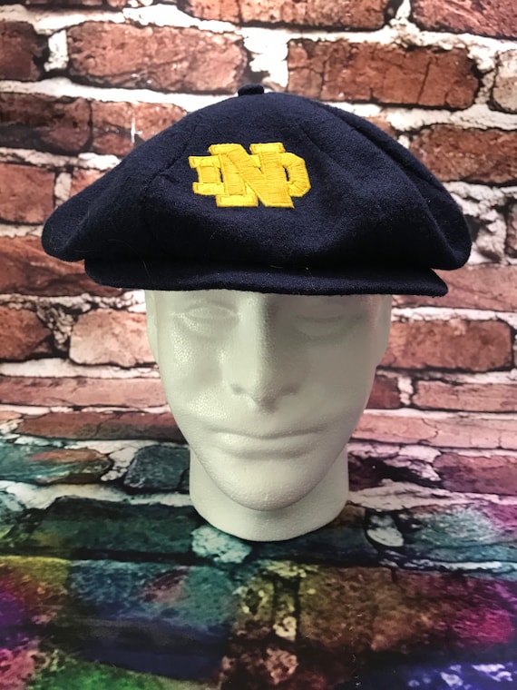 Vintage Notre Dame Newsboy/Cabbie Hat by United Ha