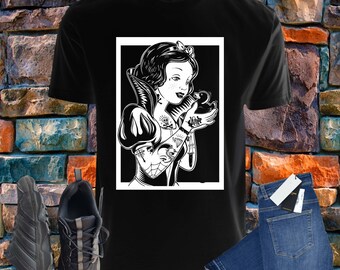 Tatowierte Schneewittchen Etsy