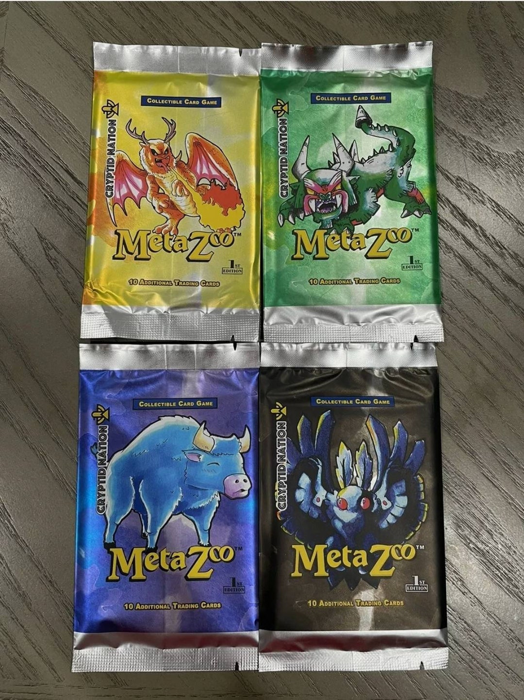 Metazoo Cryptid Nation 1st Edition Sealed Booster Pack - Etsy Denmark