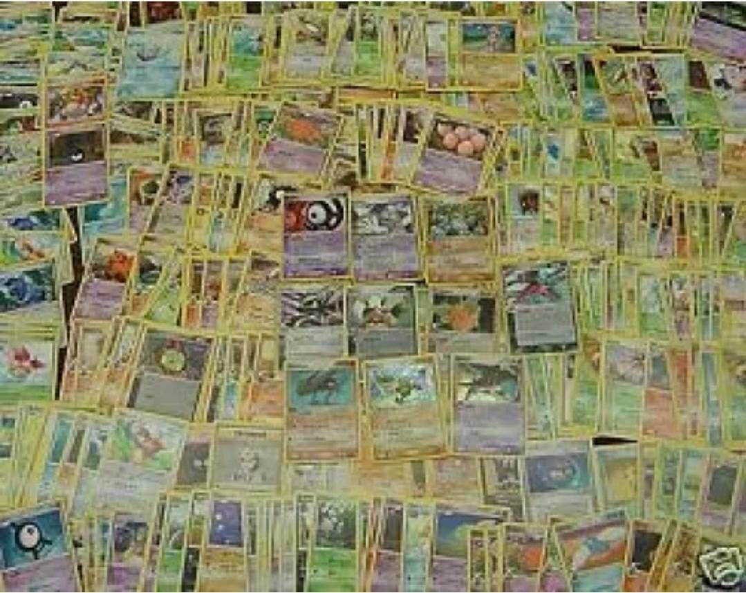 Pokemom Collector's 500 Pokemon Cards with holos BULK Etsy