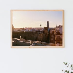 Printable Sevilla Spain Digital Download, Wall Art Prints, Printable Wall Art, Granada Spain, Mediterranean Photography, Sunset Color Decor