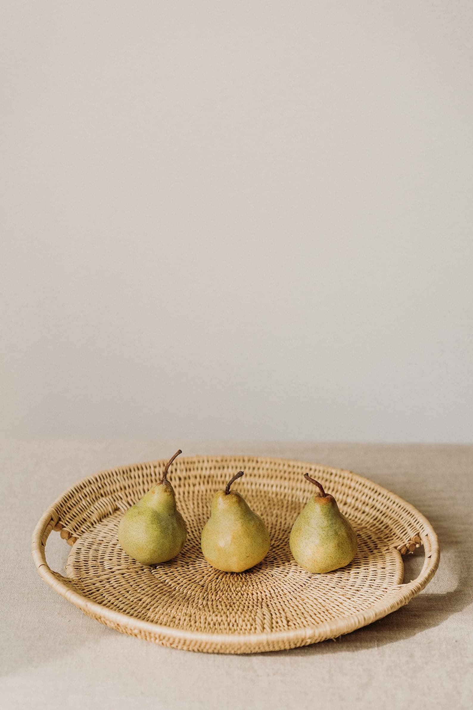 Decorative Round Basket Tray Coffee Table Tray Serving Tray Etsy