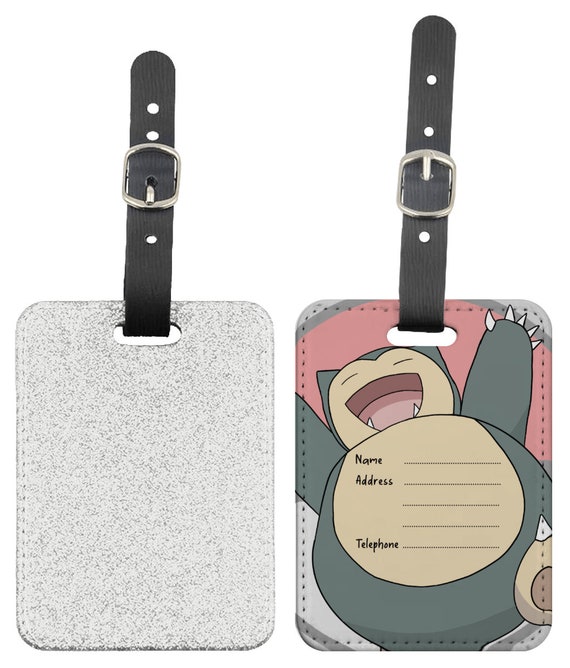 pokemon luggage tag