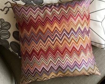 missoni style pillows