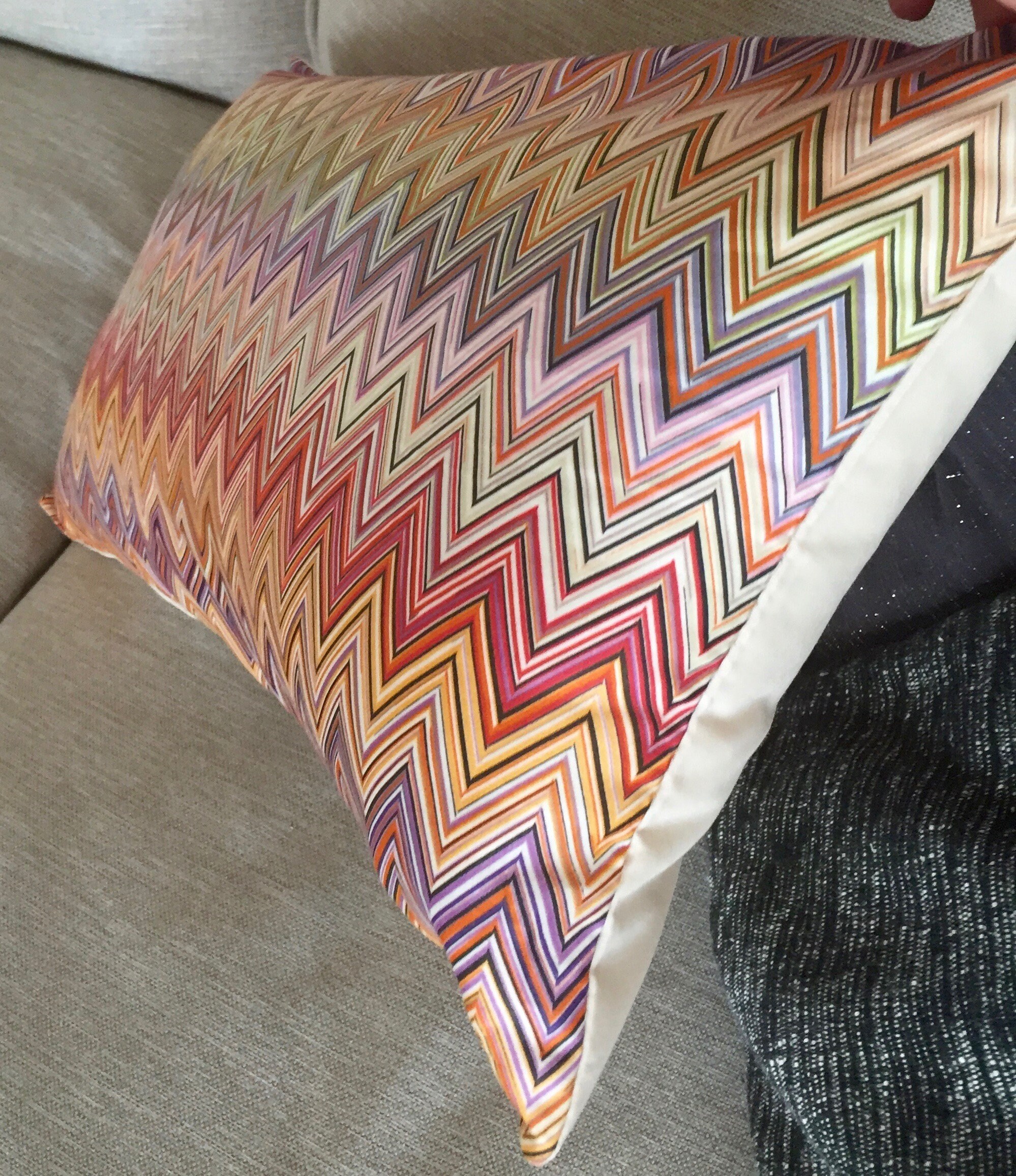 AUTHENTIC MISSONI FABRIC John 156O cushion cover approx Etsy