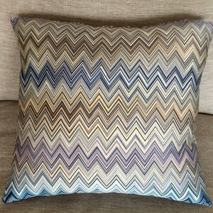 AUTHENTIC MISSONI FABRIC John 170 rectangular cushion cover ca 50x50cm 20x20 inch 100/% sateen