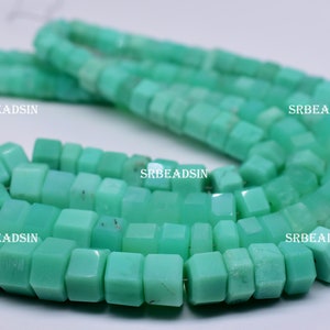 Chrysoprase Faceted Beads Tyre Shape 9x5.MM Approx 7&quot;Inches Natural Top Quality Wholesale Price