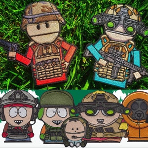 South Park Tactical Morale Patch cartoon adult military awesome funny Terrance And Phillip Canada cartman