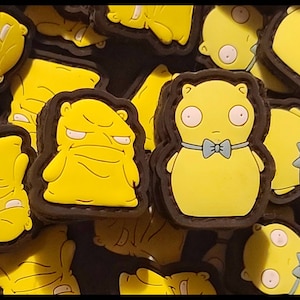 Kuchi Kopi Bob&#39;s Burgers ranger eye PVC Patch cartoon anime small toys