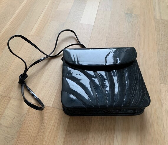 Vintage evening bag, small vegan evening bag, vint
