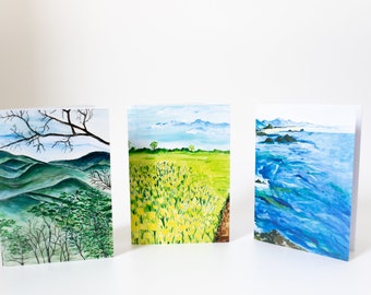 Molly Suzanne Co | 5x7 Notebook | Journals | Mountains | Tulips | Coast