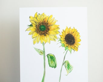 Molly Suzanne Co | Sunflower Print