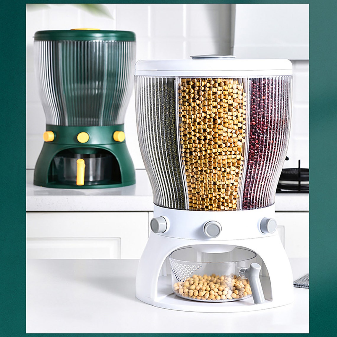 Bean Container Large Capacity Rice Bucket Large Container Etsy