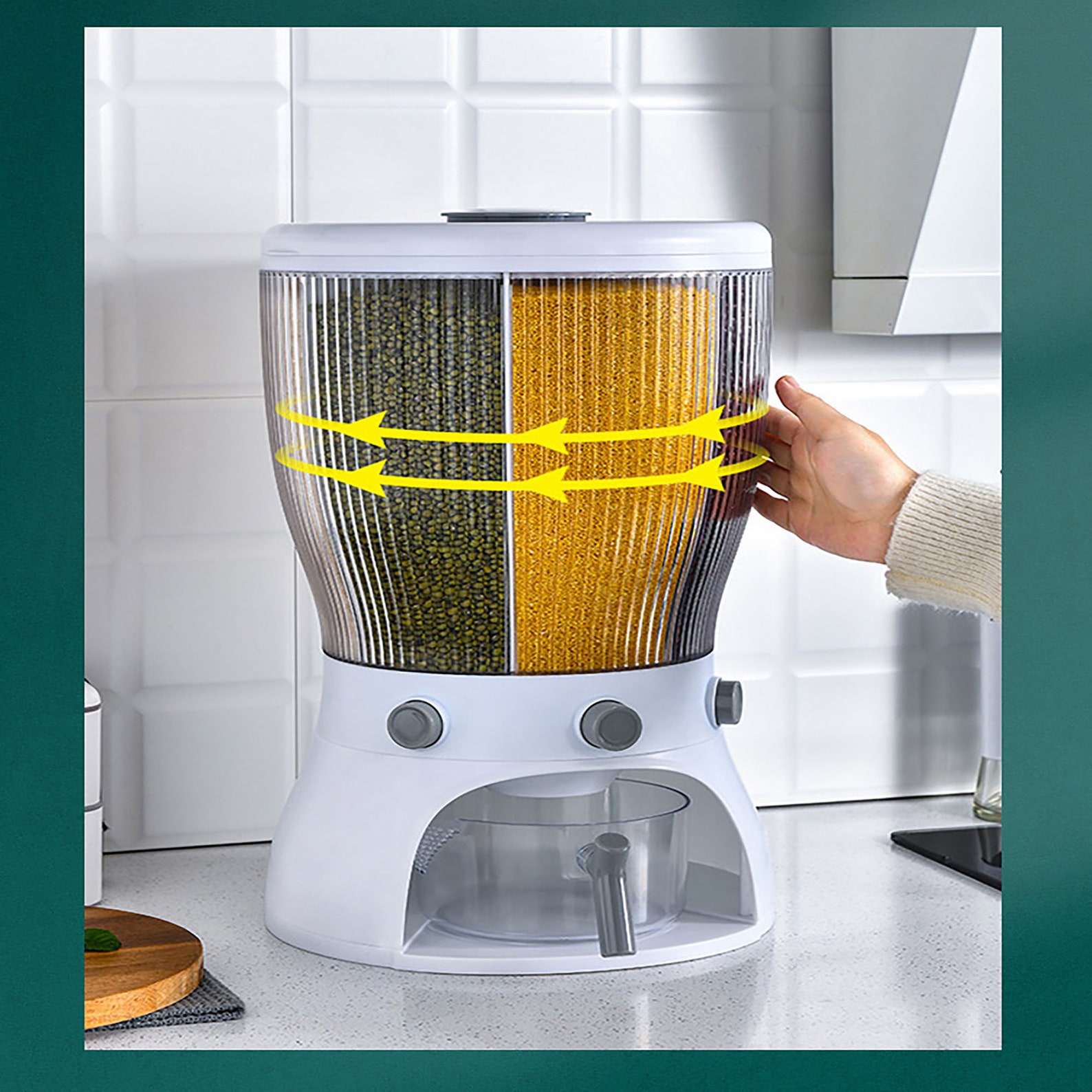 Bean Container Large Capacity Rice Bucket Large Container Etsy