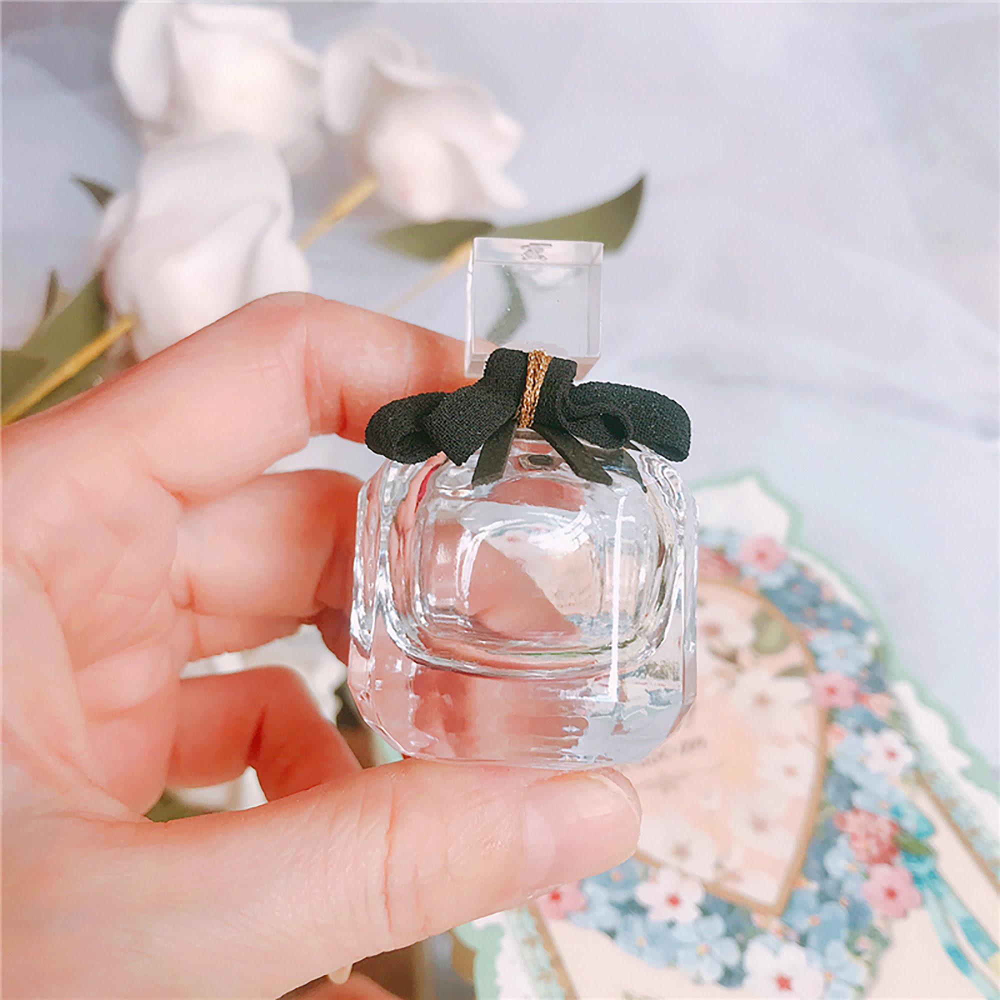 7.8ml Glass Perfume Bottle Portable Bottle Refill Container Etsy
