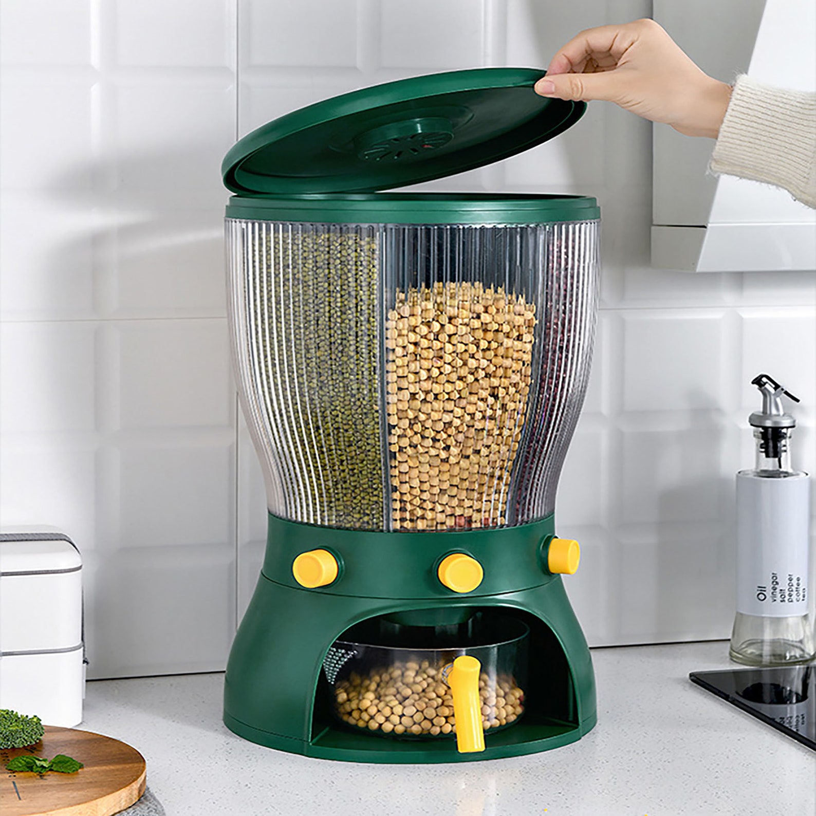 Bean Container Large Capacity Rice Bucket Large Container Etsy