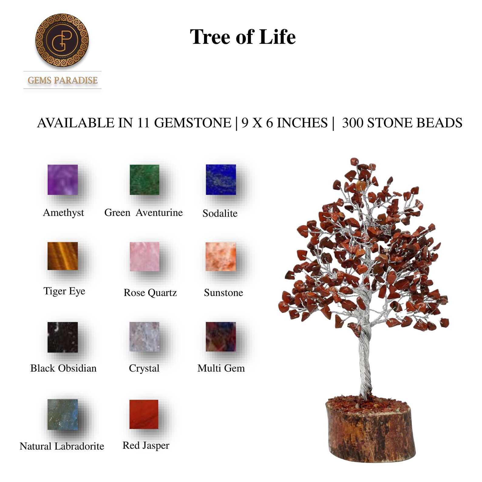 Bonsai tree of life gemstone feng shui plant divine meditation Etsy