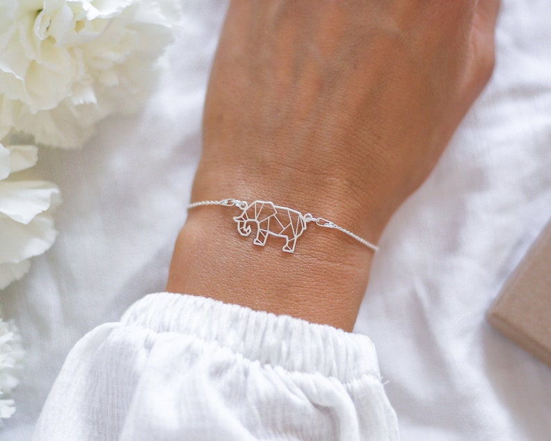 Personalised Good Luck Bracelet Elephant Bracelet Custom Etsy UK