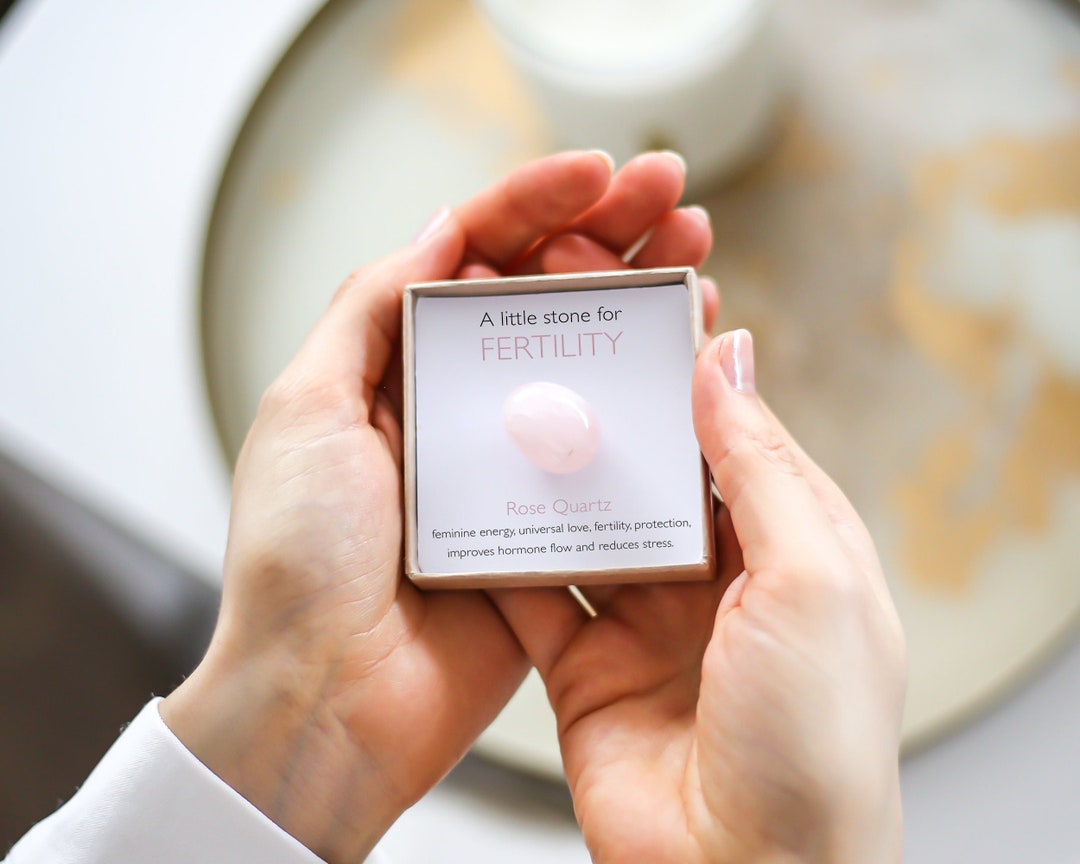 IVF Wish Stone Gift, Fertility Healing Stone, Fertility Journey ...