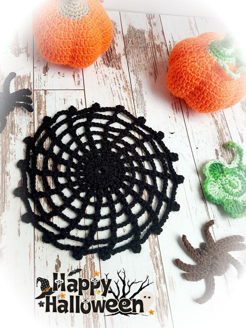 Spider  Doily Crochet doilies Handmade Crochet Doily Etsy