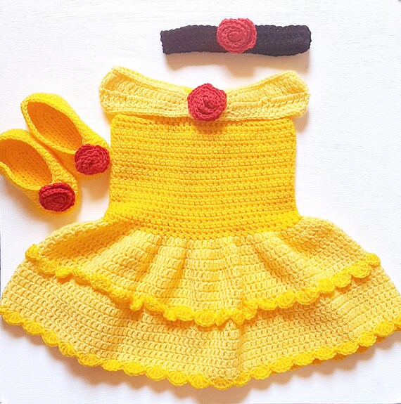 newborn belle dress
