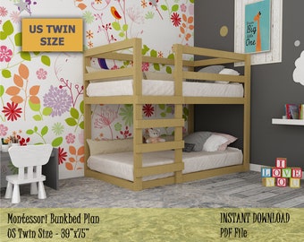bunk bed for toddler and baby