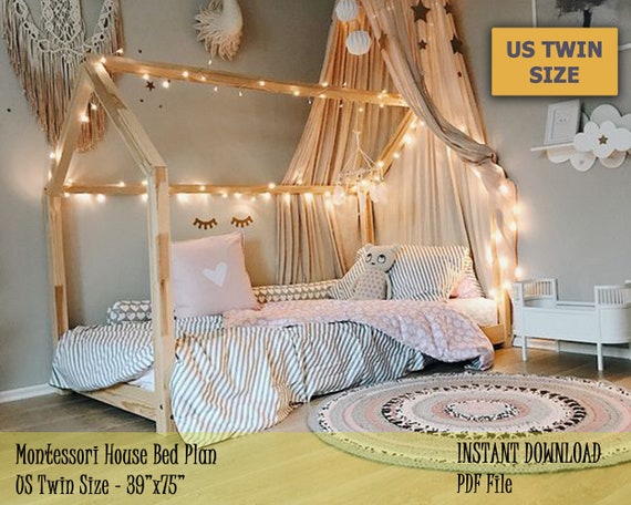 twin size girl bed frame