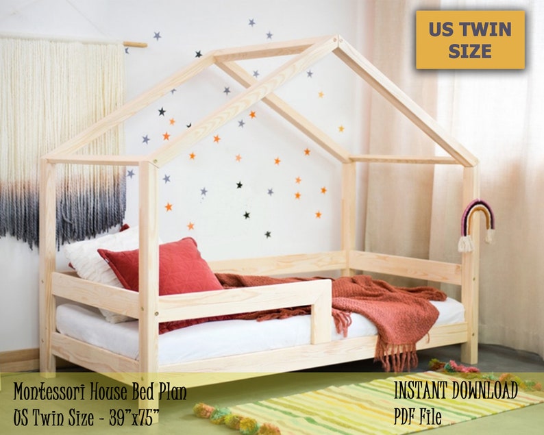 montessori twin bed